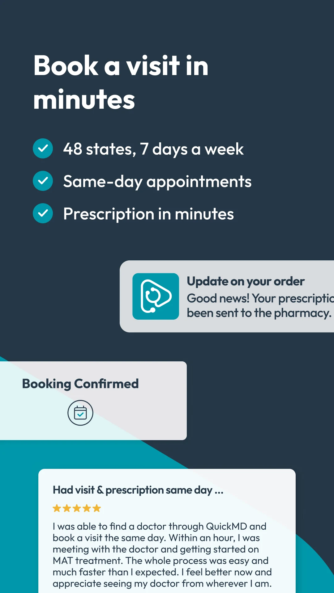 QuickMD - Online Healthcare screenshot